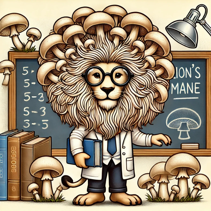 Milli's lion's mane character, the Brainiac